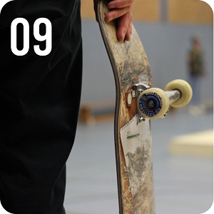 9. Dezember - Ausprobiert! Skateboard